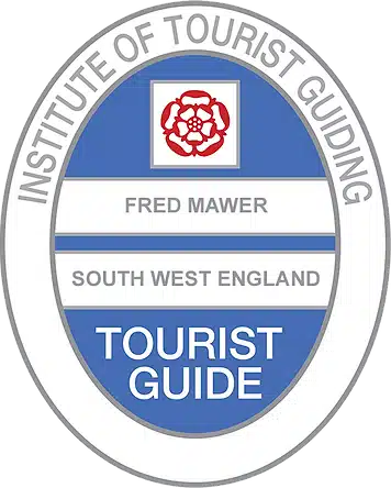 Blue badge logo Fred